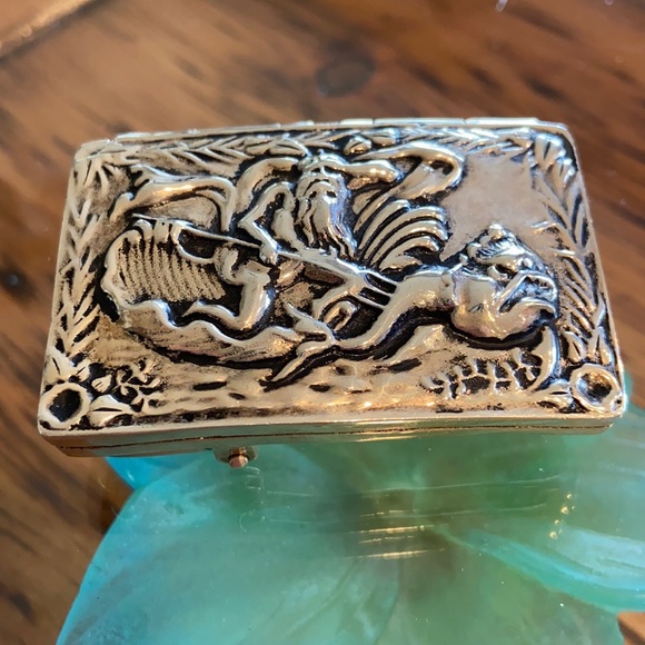 Lyn Gaylord Sterling silver Vintage belt buckle - Picture 4 of 13